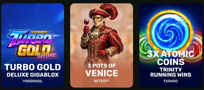 john-vegas-pokies-turbo-gold-deluxe-gigablox-3-pots-of-venice-and-3x-atomic-coins
