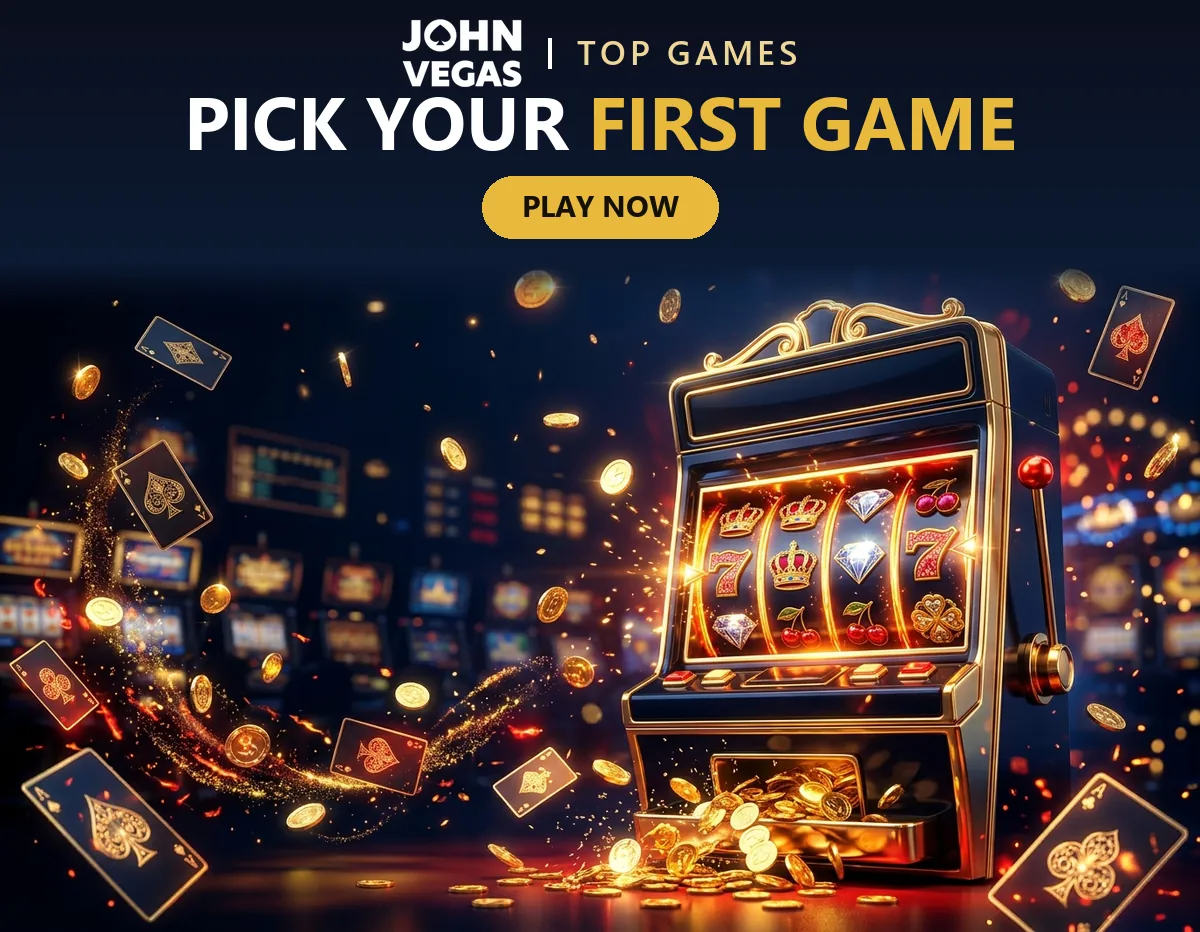john-vegas-casino-games-with-a-slot-machine-pouring-gold-coins